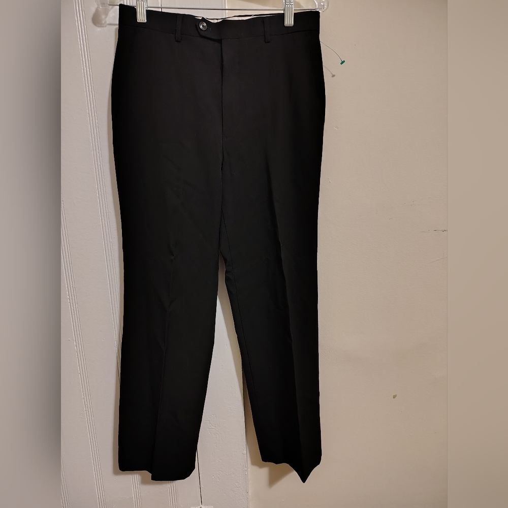 Louis Raphael Black and White Tailored Dress Pants Size 30